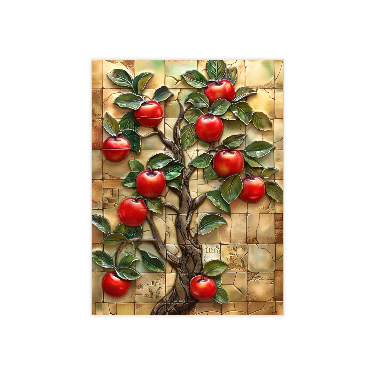 Apple Tree Ceramic Tile or Mural