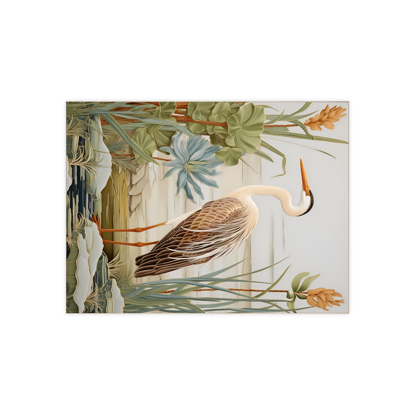 Grey Heron Tile or Mural