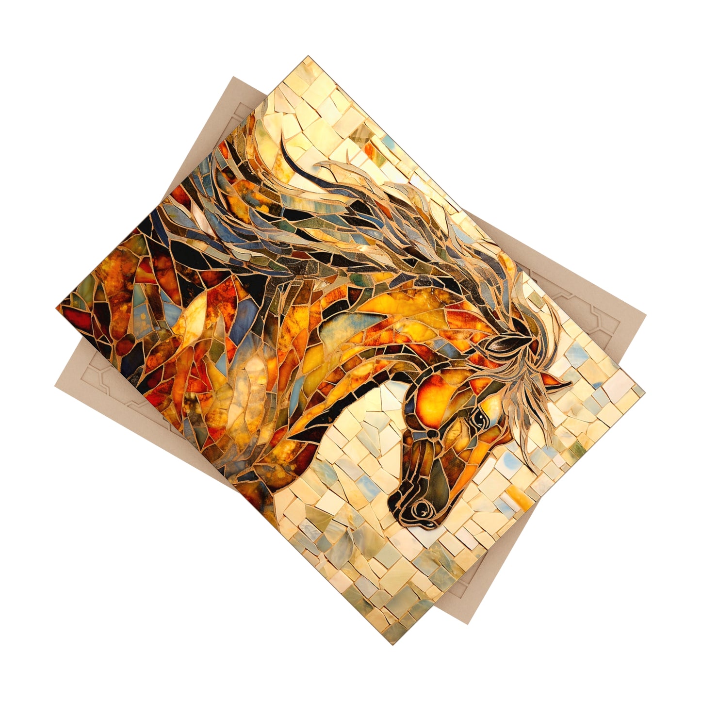 Horse Ceramic Accent Tile
