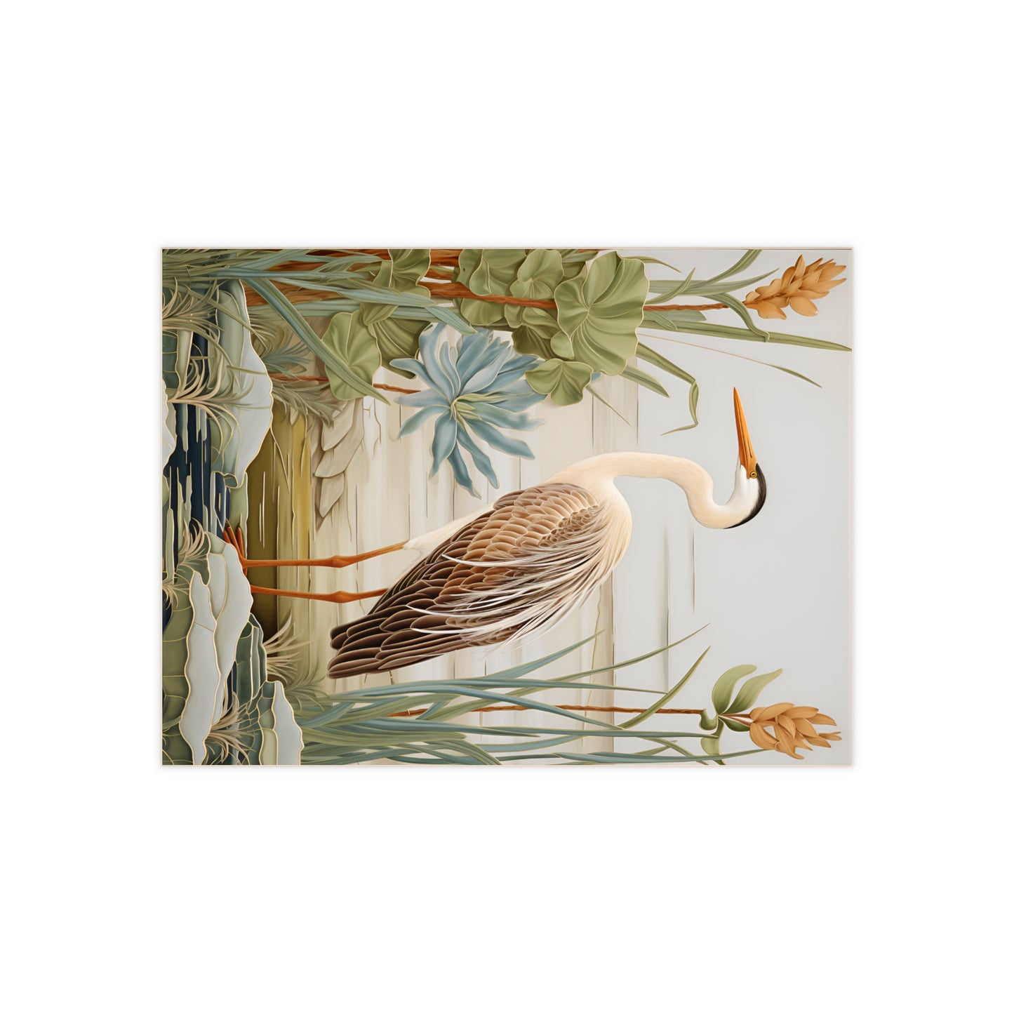 Grey Heron Tile or Mural