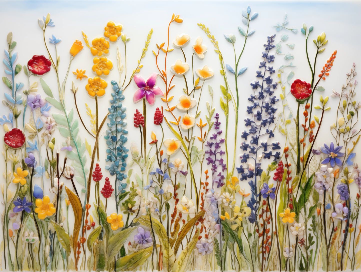 Wildflowers Ceramic Tiles.