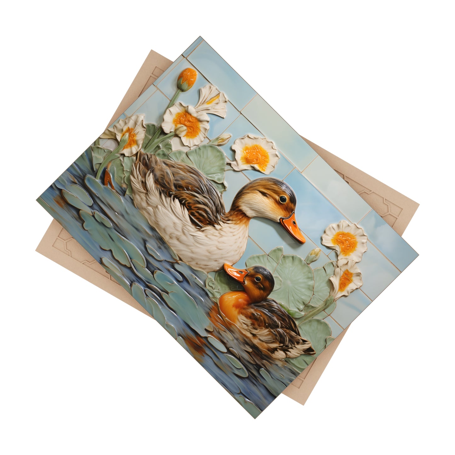 Ceramic Ducks Tile