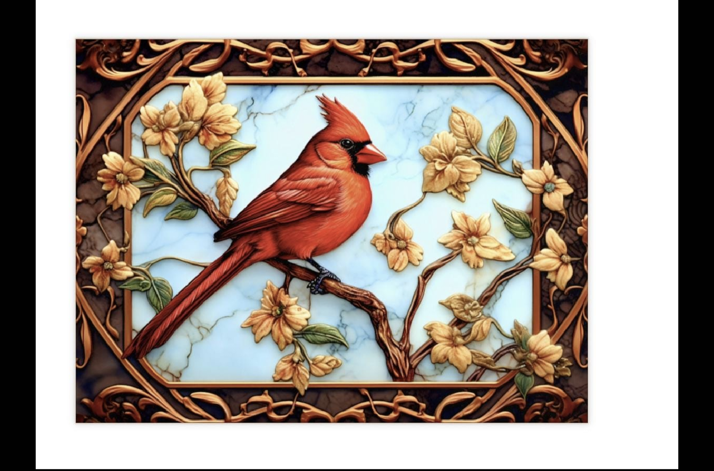 Birds Ceramic Tile Set.