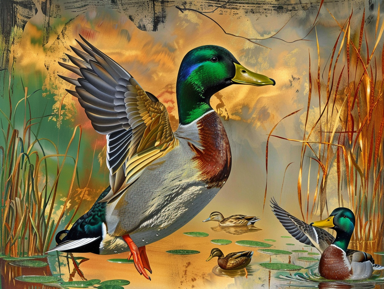 Birds Ceramic Tile Set.