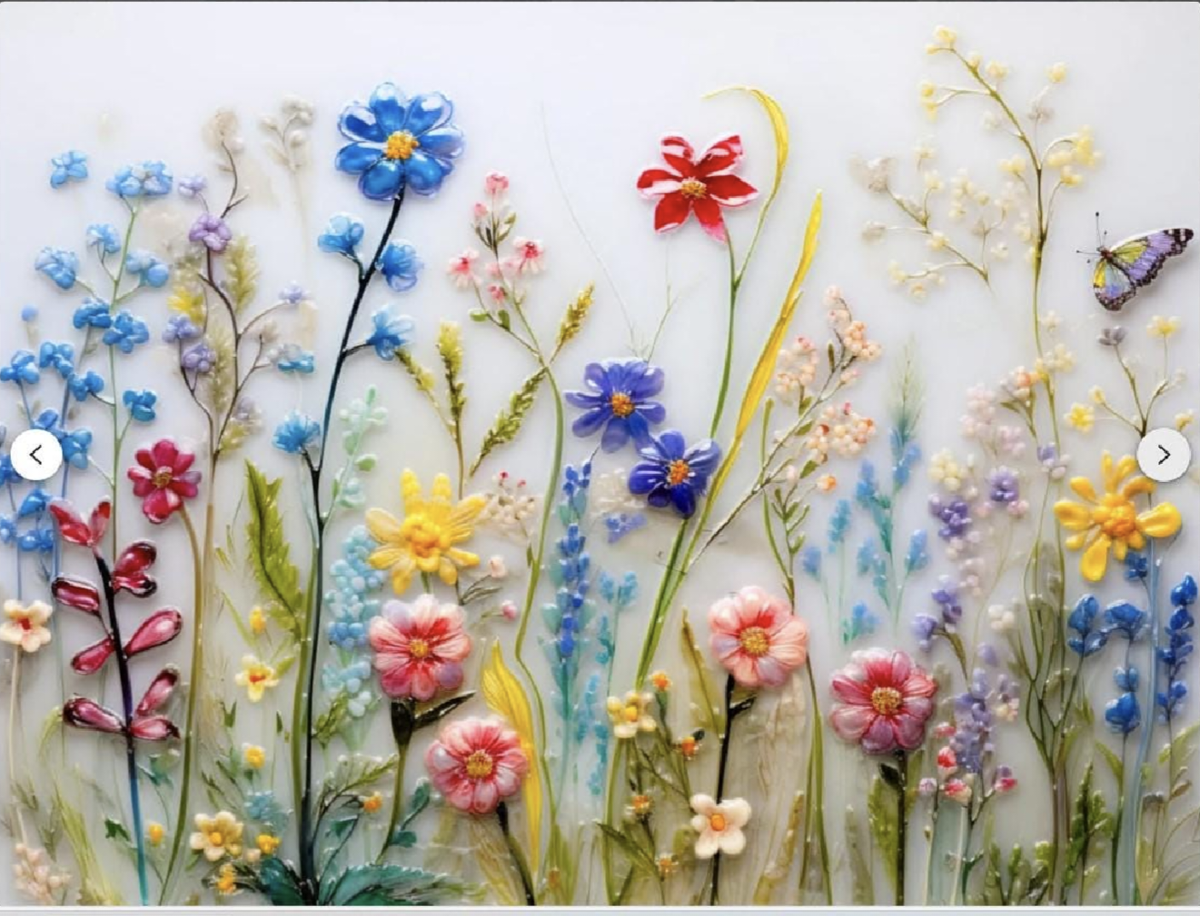 Wildflowers Ceramic Tiles.