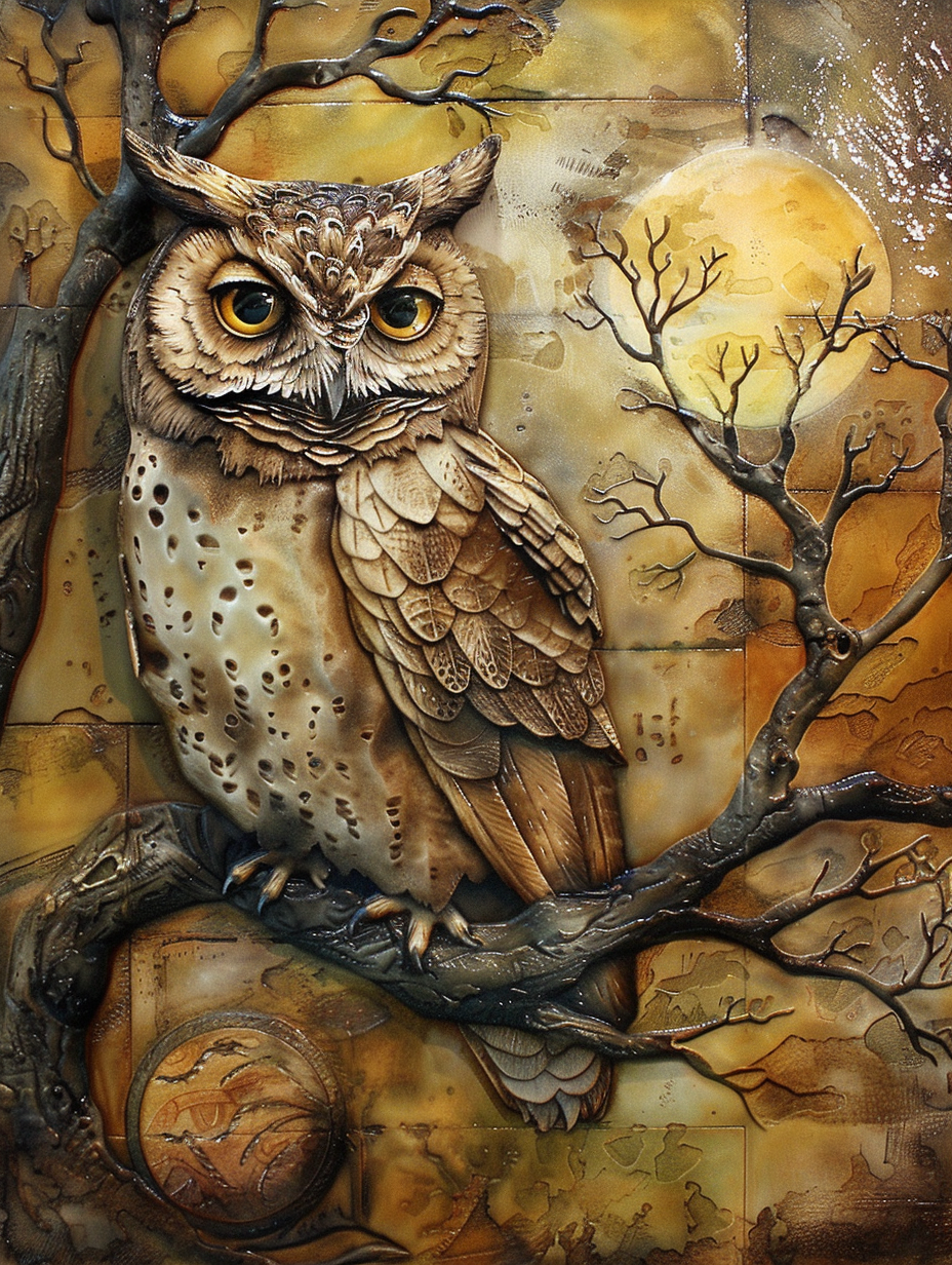 Birds Ceramic Tile Set.