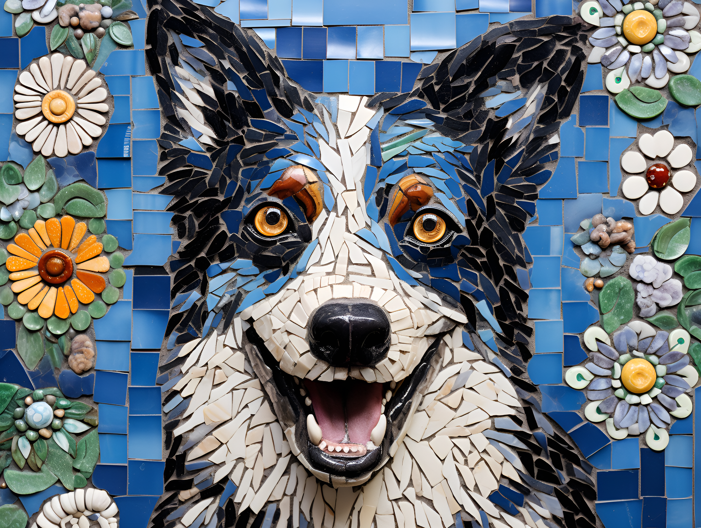 Set of Animal Ceramic Tiles