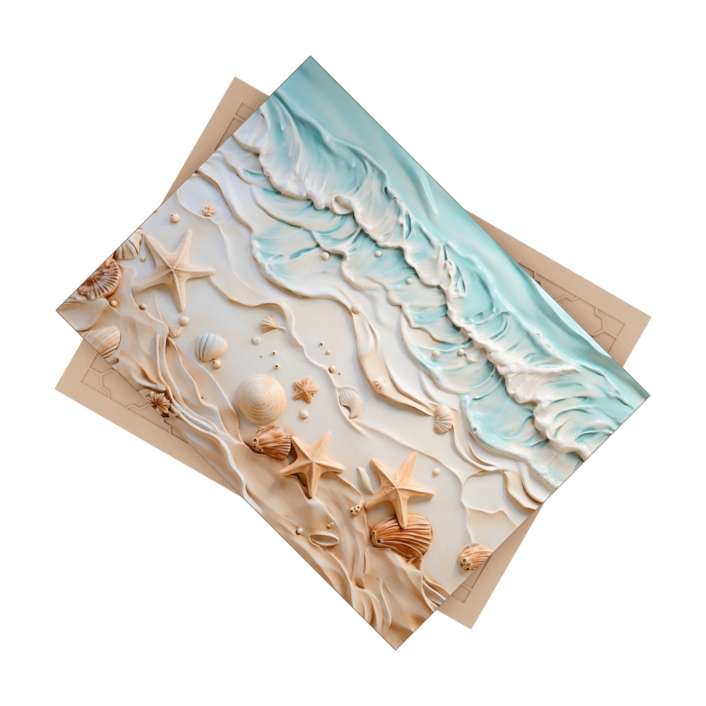Seashells Ceramic Tile or Mural.