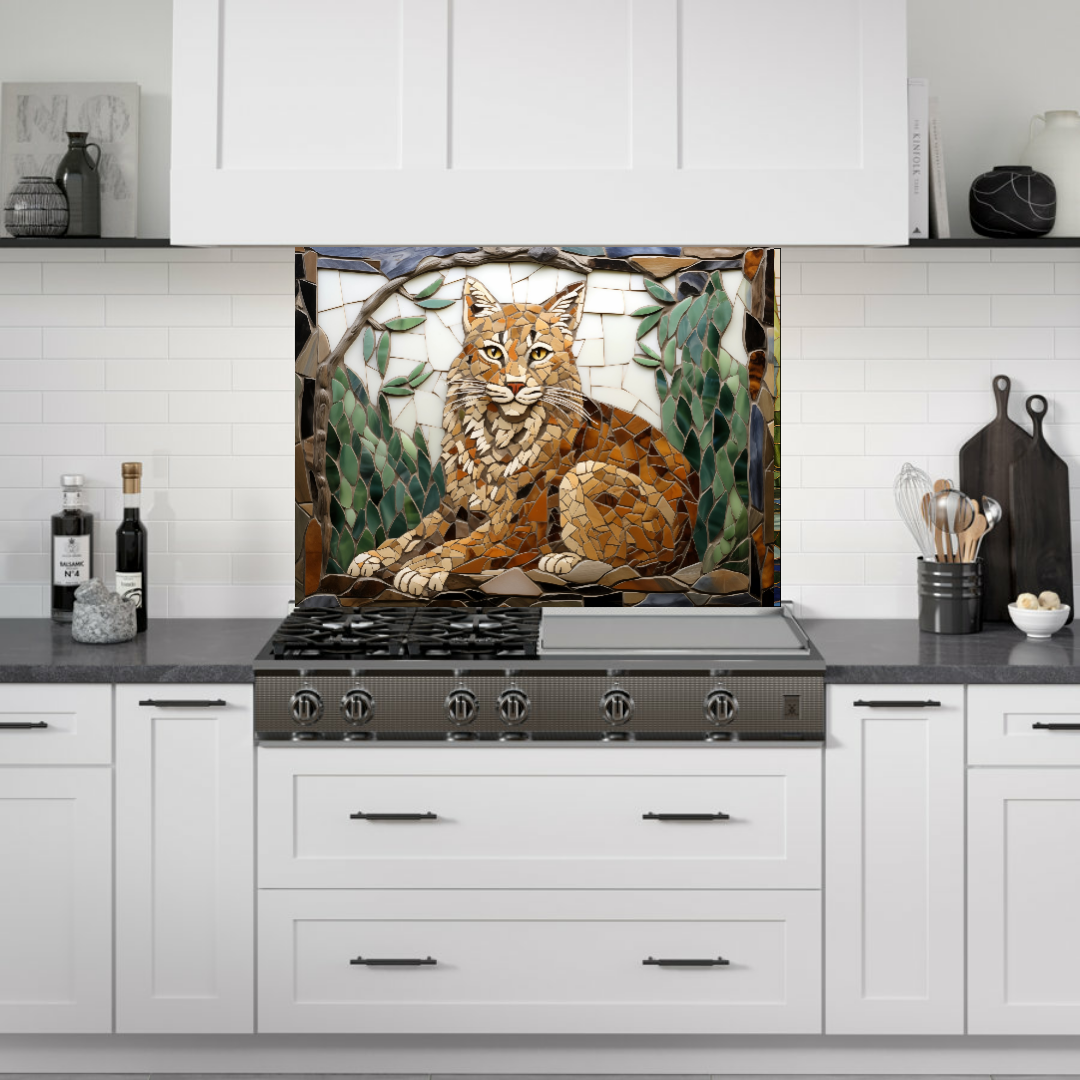 Bobcat Ceramic Tile or Mural