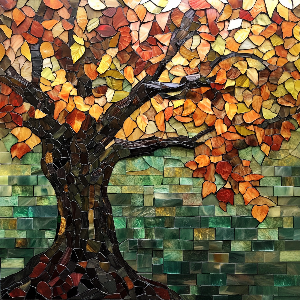 Oak Tree Tile or Mural.