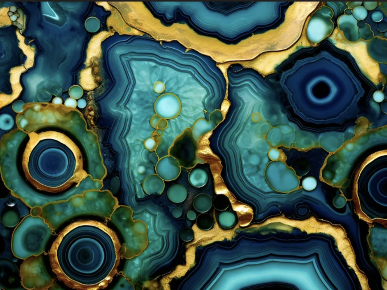 Geode Ceramic Tile Set