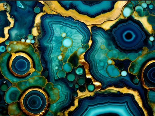 Geode Ceramic Tile Set