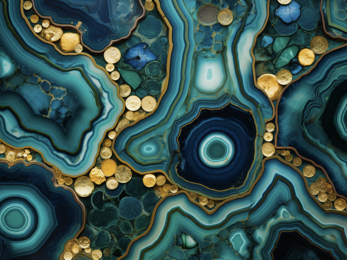 Geode Ceramic Tile Set