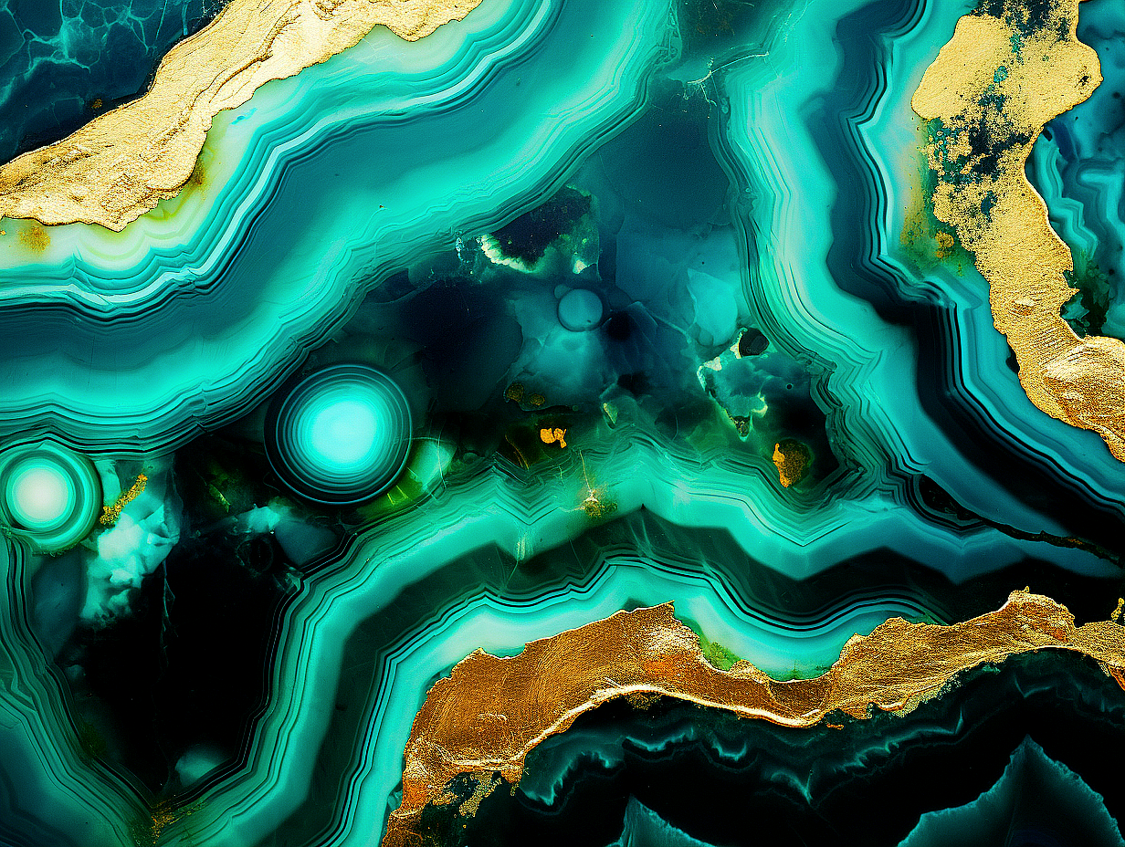 Geode Ceramic Tile Set