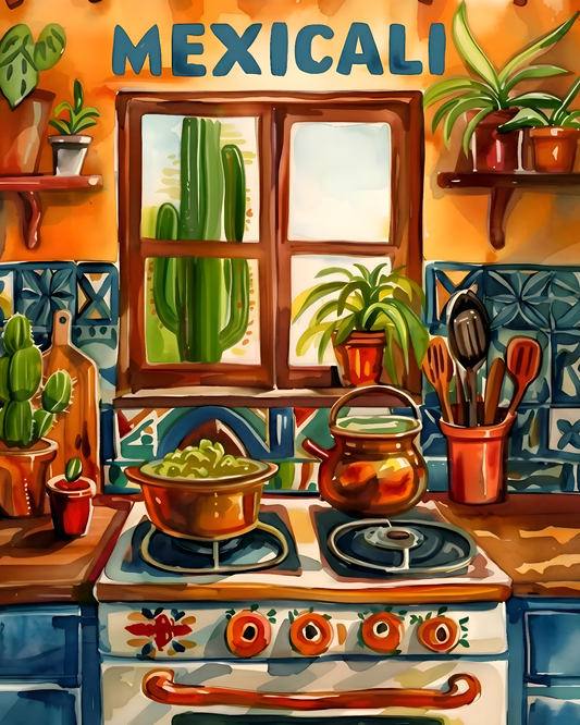 Mexicali Tile Mural.